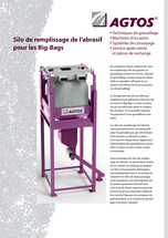 Silo de remplissage de l’abrasif pour les Big-Bags