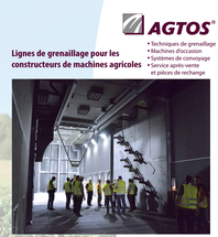 Lignes de grenaillage pour les constructeurs de machines agricoles